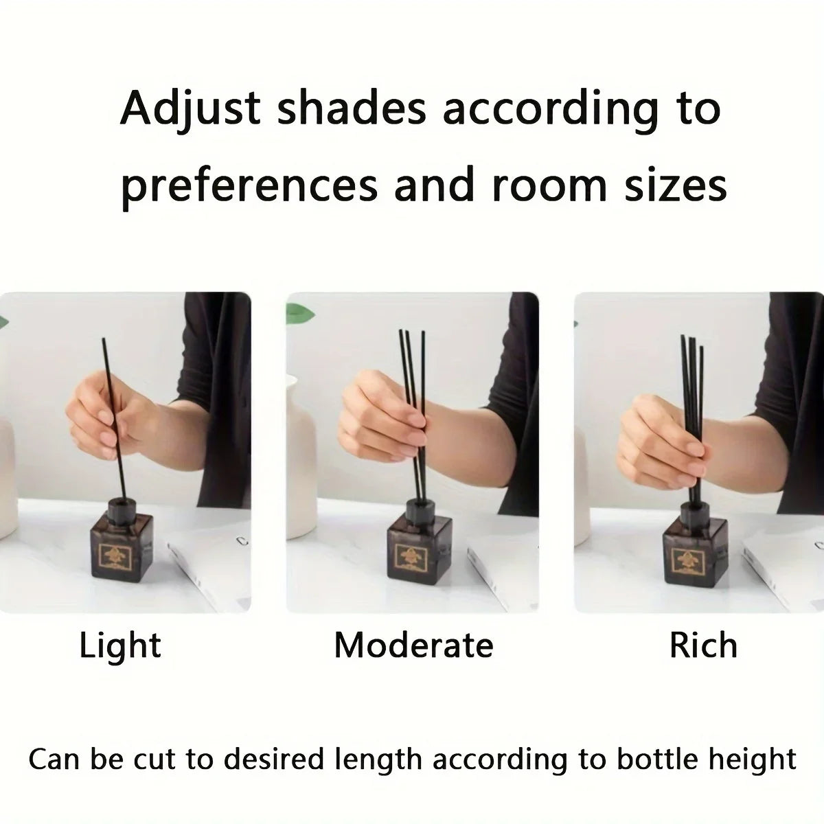 Hign-Concerned Fiber Diffuser Sticks for Home Aromatherapy