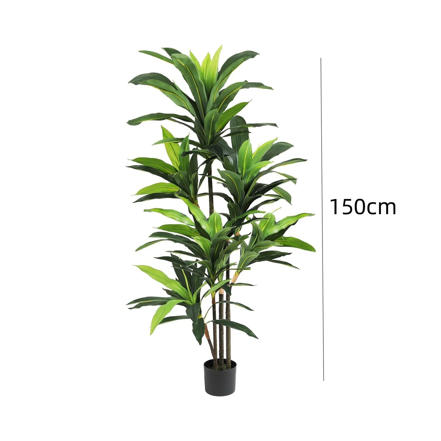 Guangdong Hign Artificial Dracaena Indoor Plant In Pot