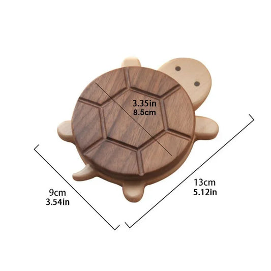 Wooden Turtle Insulation Mat Coaster For Kettle And Tea Cups