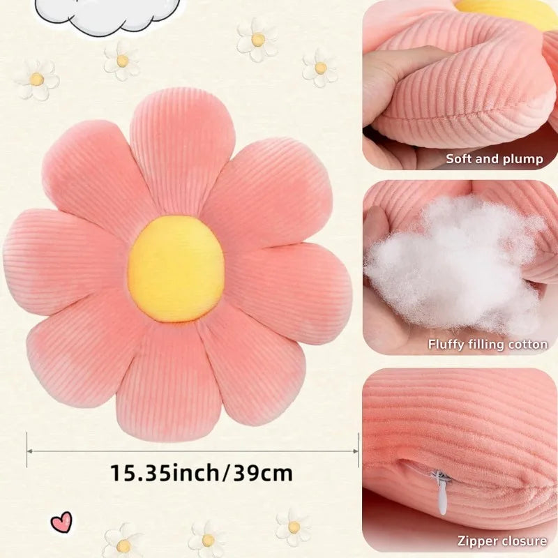 Your Charmed Home Store Daisy Pillow Set Decorative Pillows