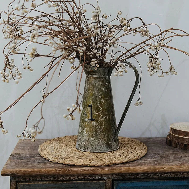 Handwoven Rattan Placemats Round Pot Mats For Dining Decor