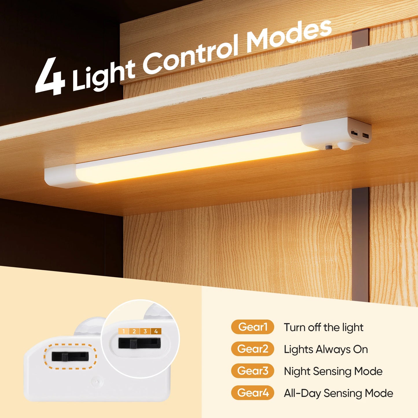 Furgle Modern Arched Storage Cabinet With LED Lights