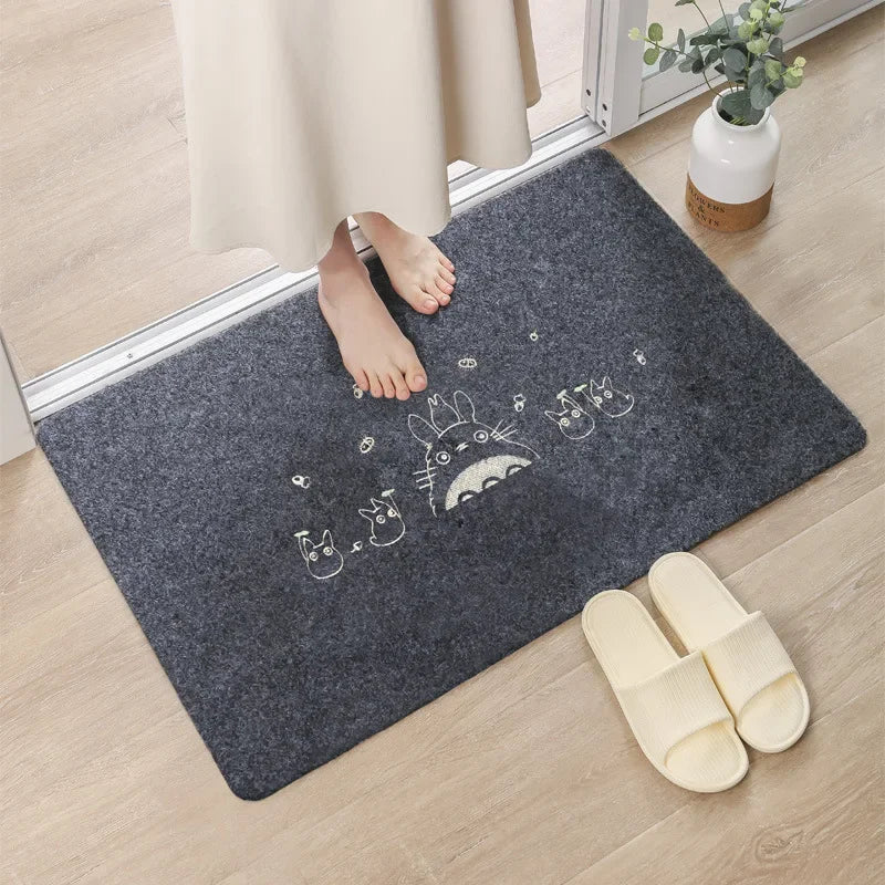 Solid Welcome Entrance Doormats For Home Hallway Non Slip