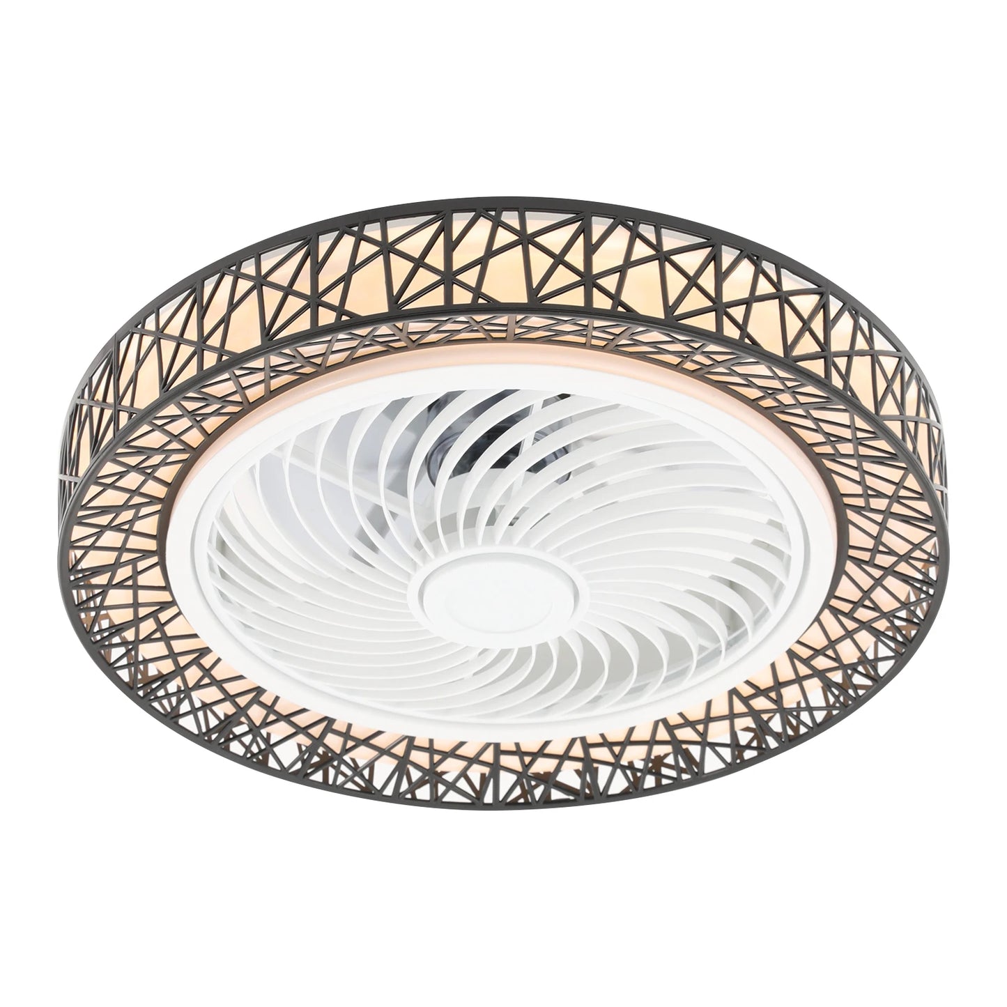 Hign-concerned Ceiling Fan With LED Light Remote Control