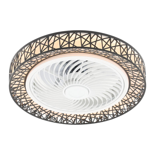 Hign-concerned Ceiling Fan With LED Light Remote Control