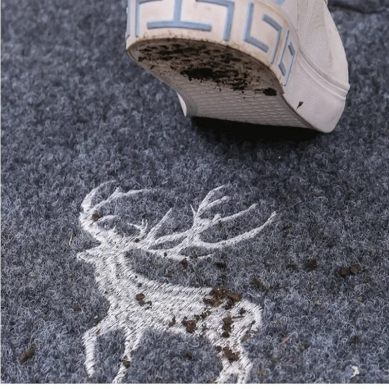 Solid Welcome Entrance Doormats For Home Hallway Non Slip