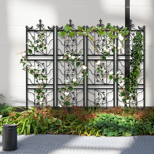 Feature Garden Trellis Outdoor Metal Fence Lattice Panel