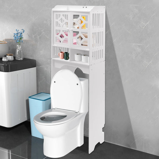 Hign-concerned Four Tier Bathroom Organizer Over Toilet