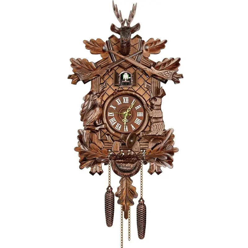 Black Forest Cuckoo Clock Traditional European Wall Clock