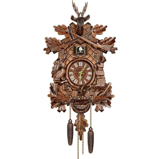 Black Forest Cuckoo Clock Traditional European Wall Clock