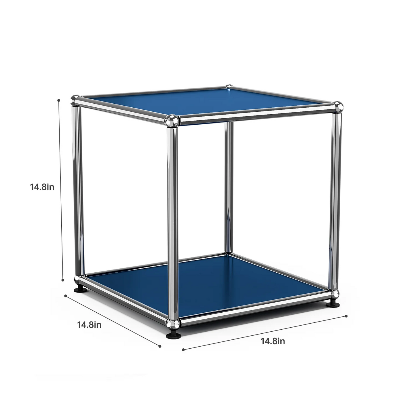 Furgle Modern TV Stand Storage Cabinet With Metal Frame