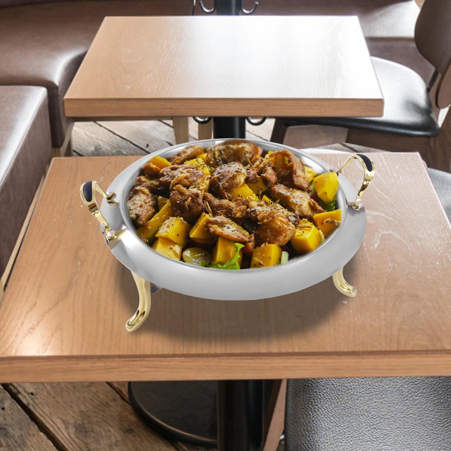 Stainless Steel Chafing Dish 3L Capacity Buffet Warmer