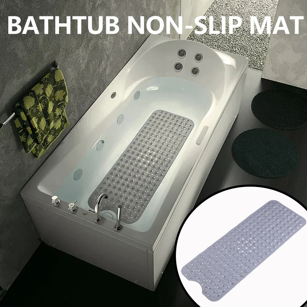 Hubei Bath Non Slip Mat With Drain Holes And Suction Cups