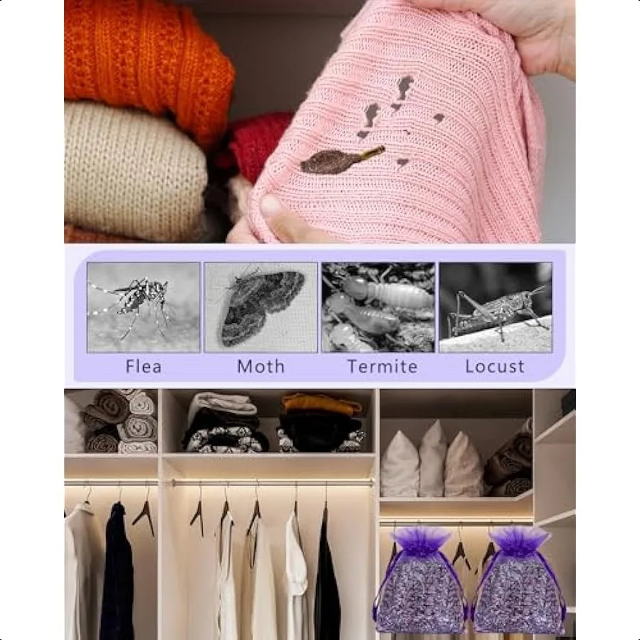 Hign-concerned French Lavender Sachets Natural Potpourri