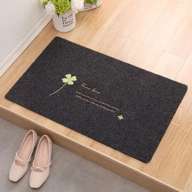 Solid Welcome Entrance Doormats For Home Hallway Non Slip