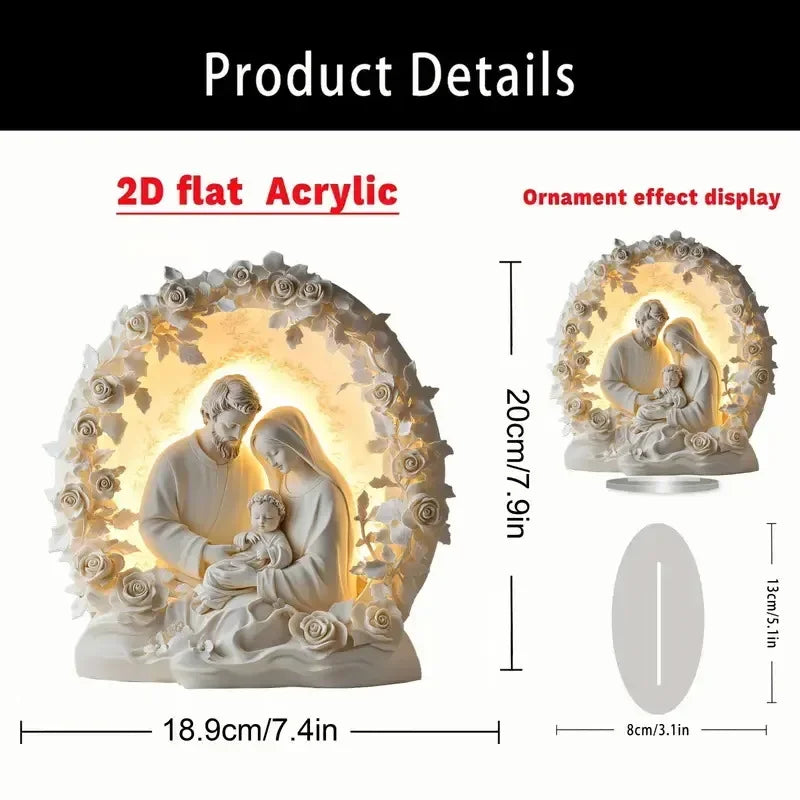 Hign-concerned Ramadan Acrylic Moon Ornaments Eid Mubarak