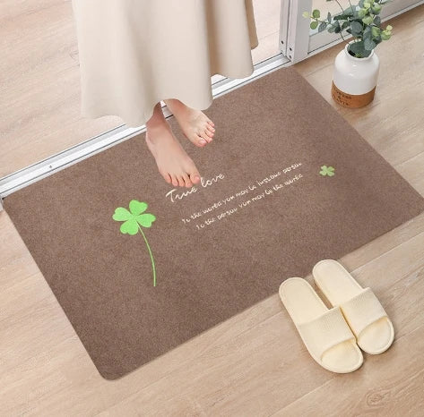 Solid Welcome Entrance Doormats For Home Hallway Non Slip