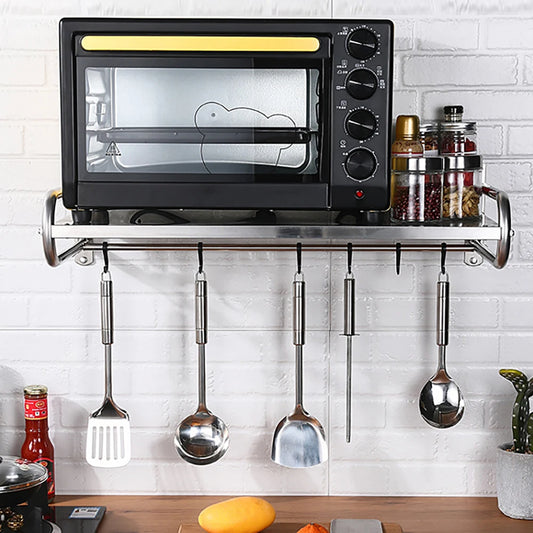 Hign Concerned Stainless Microwave Oven Wall Mount Rack