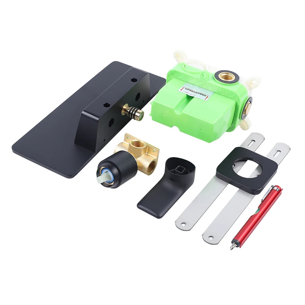 Hign-concerned Wall Mounted Waterfall Faucet Concealed Sink