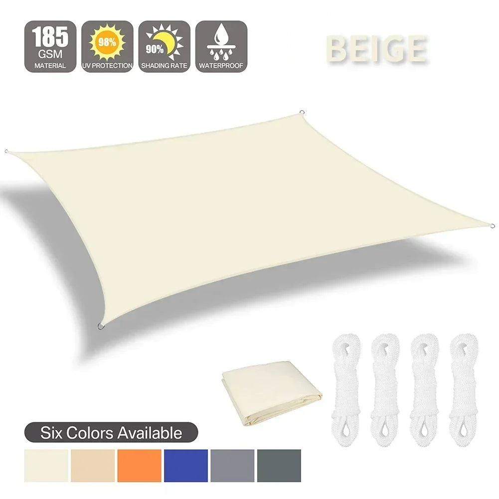 CN Jiangsu Waterproof Sun Shelter Shade Sail For Outdoor