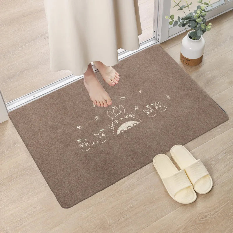 Solid Welcome Entrance Doormats For Home Hallway Non Slip