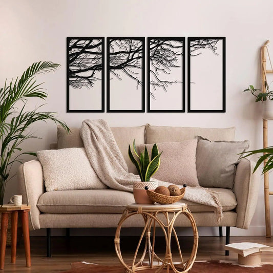 Hign-concerned Chemical Ohrmbya Tree of Life Metal Wall Art