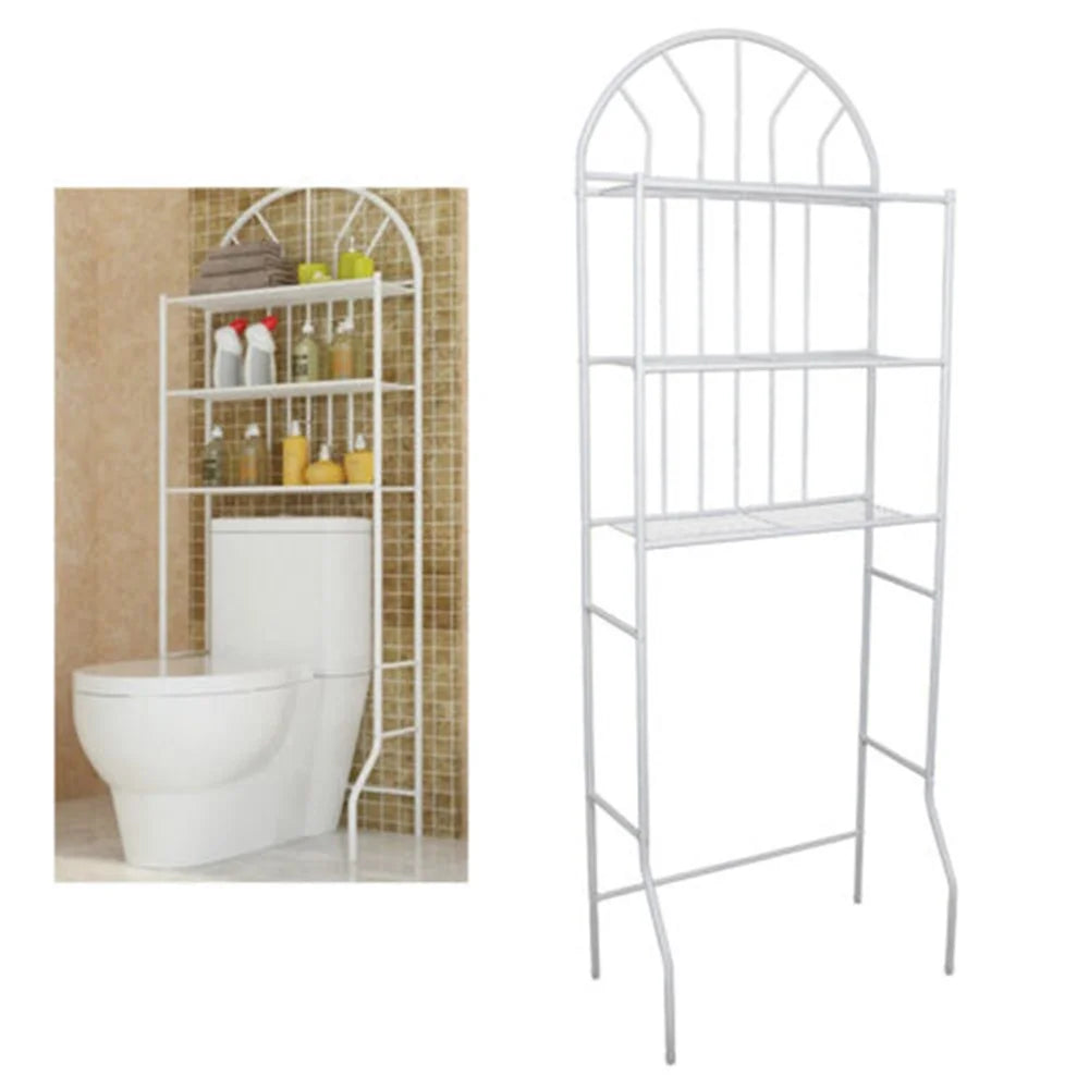 Over The Toilet Space Saver Towel Storage Bathroom Organizer