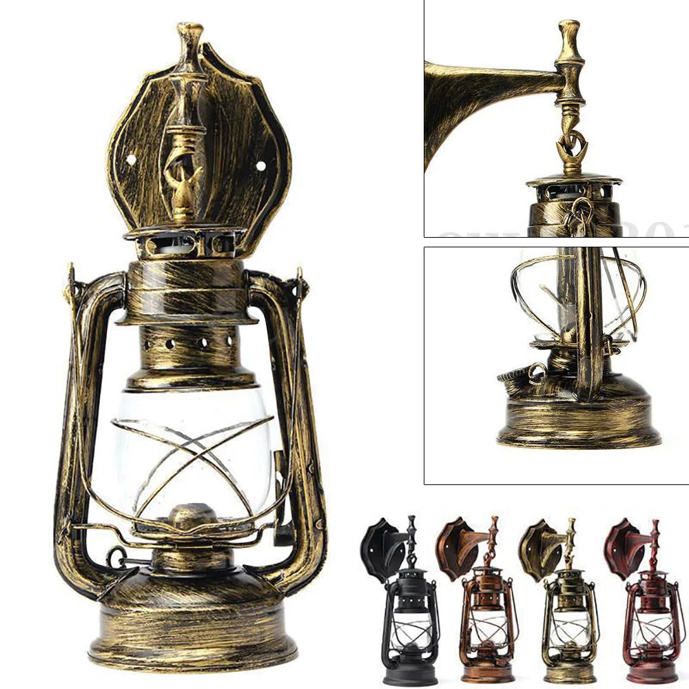 Bymaocar Outdoor Wall Light Antique Exterior Lantern Lamp